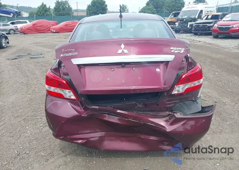 2019 Mitsubishi Mirage G4 Es/Rf z USA, uszkodzony, nr VIN ML32F3FJ3KHF12399